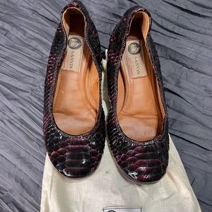 Lanvin Paris flat shoes size 6.  Purchase in Neiman Marcus